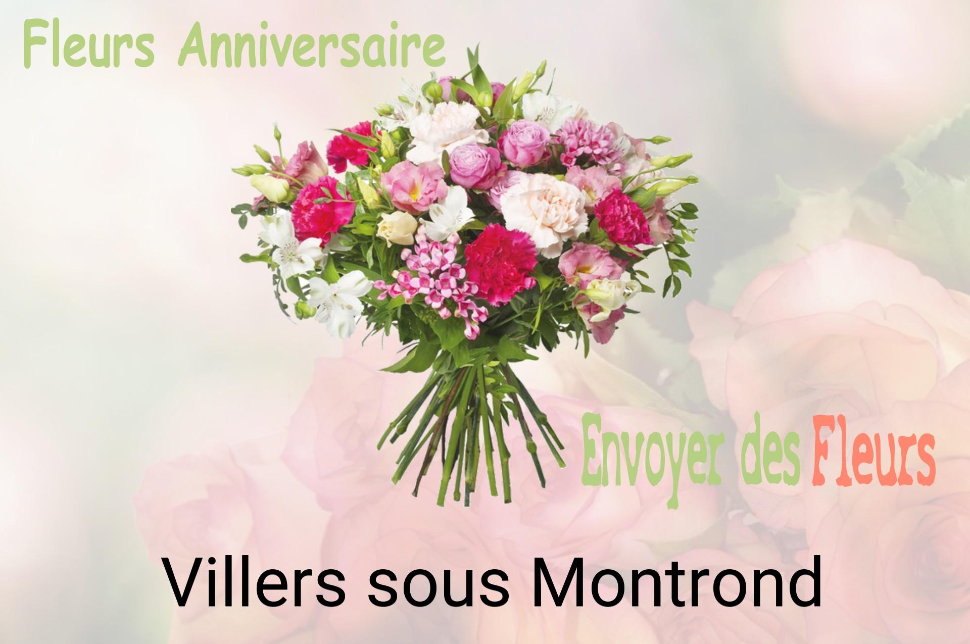 Bouquet de fleurs d’anniversaire livré à Villers-sous-Montrond