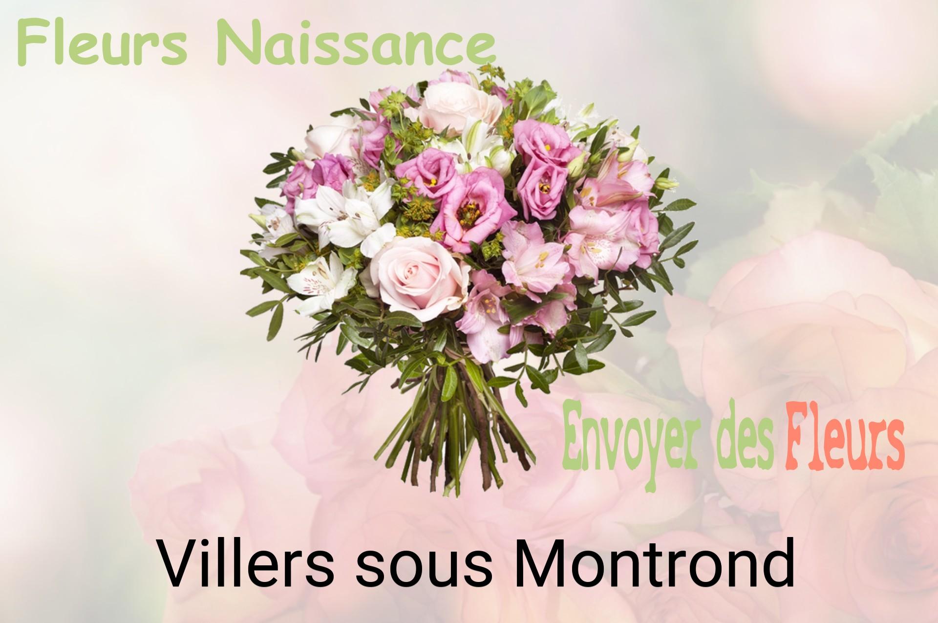 Bouquet de fleurs de naissance livré à Villers-sous-Montrond