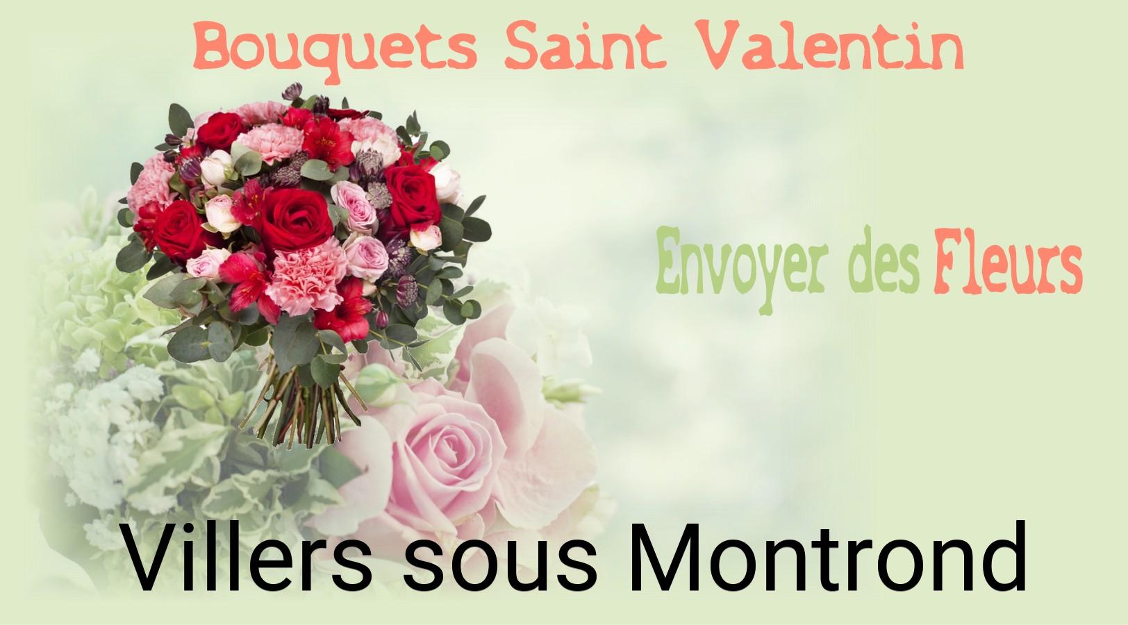 Roses de Saint-Valentin livrées à Villers-sous-Montrond